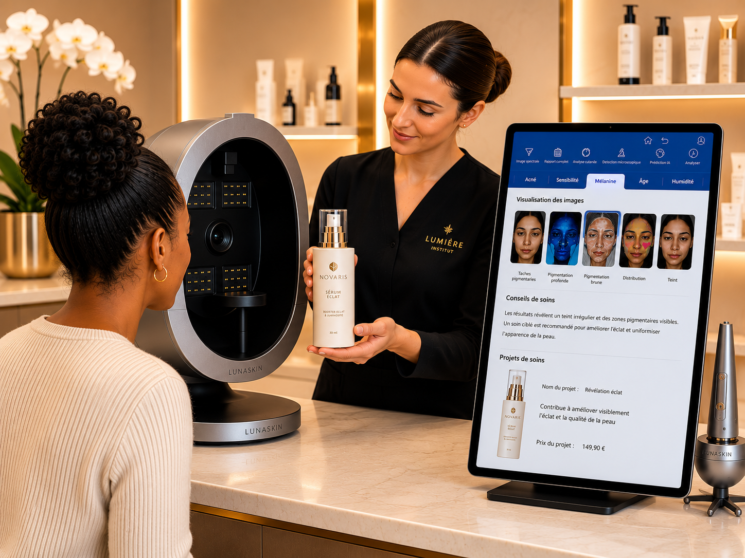 Projet de soins personnalisé présenté à la cliente