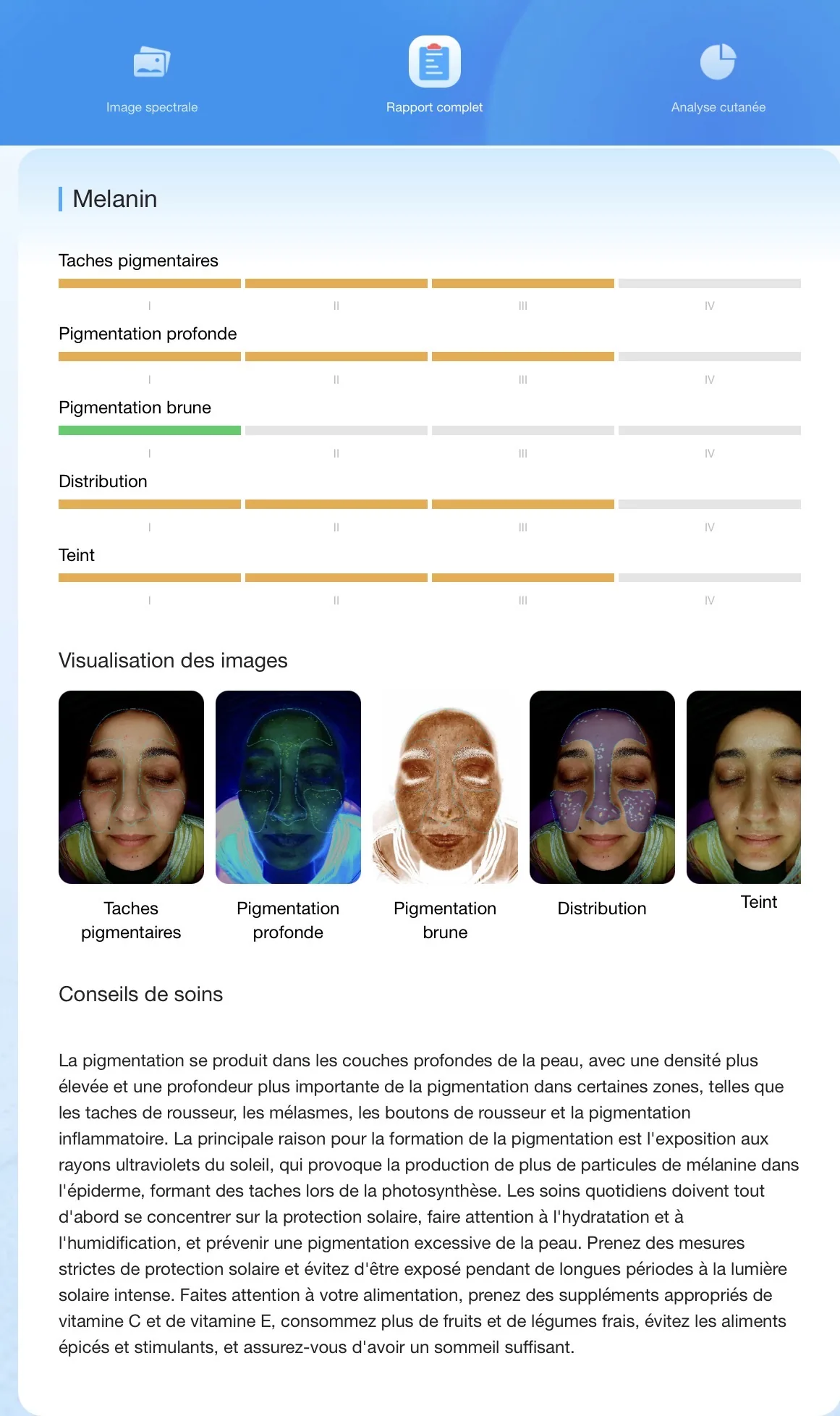 Rapport LUNASKIN — Mélanine